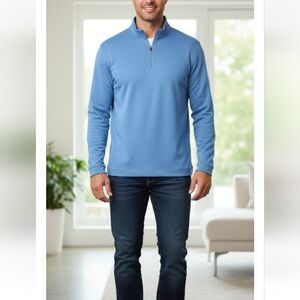 Blue Izod Perform X Pullover Large